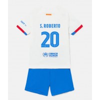 Camisa de time de futebol Barcelona Sergi Roberto #20 Replicas 2º Equipamento Infantil 2023-24 Manga Curta (+ Calças curtas)